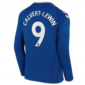 Jalkapallo Pelipaidat Everton Dominic Calvert-Lewin 9 Kotipaita 2021-2022 Pitkähihainen